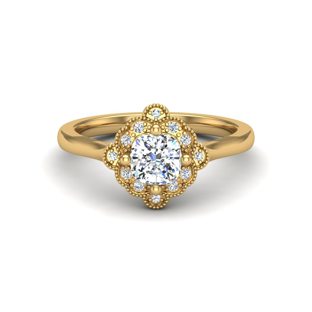 Brinley Halo Engagement Ring